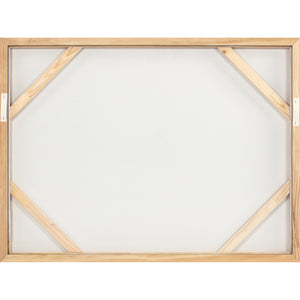 Moe's Home Ode Framed Painting - Lyrical Countryside Art With Textured Acrylic Layers And Heritage Elegance Multicolor Acrylic Paint On Canvas,Solid Pine Frame Wp-1320-37