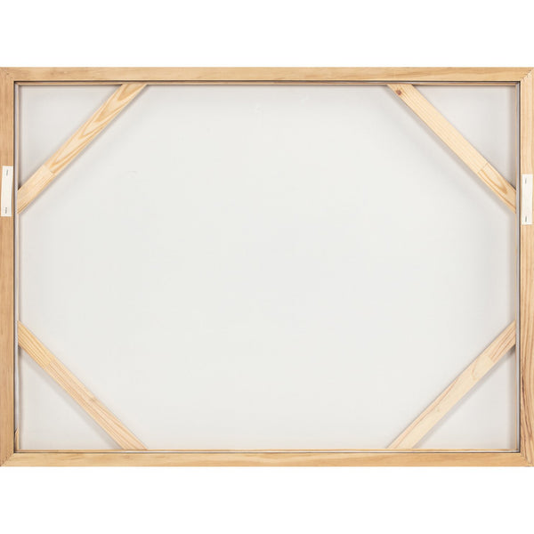 Moe's Home Ode Framed Painting - Lyrical Countryside Art With Textured Acrylic Layers And Heritage Elegance Multicolor Acrylic Paint On Canvas,Solid Pine Frame Wp-1320-37