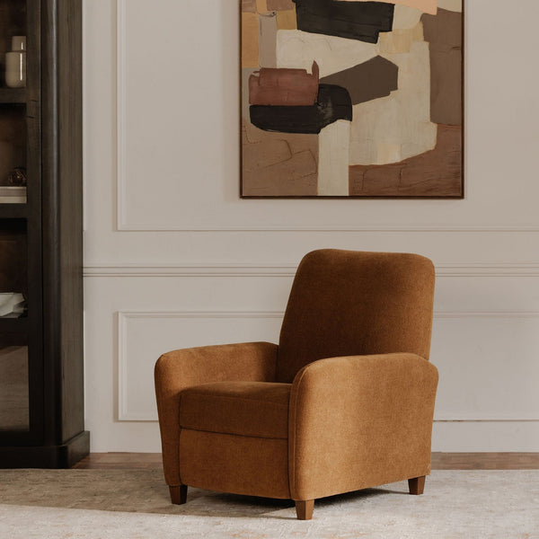 Moe's Home Studio Framed Painting - Modernist Abstract Art With Rich Textures And Warm Tones For Elegant Decor Multicolor Acrylic Paint On Canvas,Solid Pine Frame Wp-1321-37