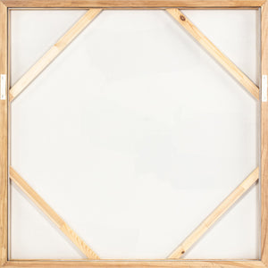 Moe's Home Studio Framed Painting - Modernist Abstract Art With Rich Textures And Warm Tones For Elegant Decor Multicolor Acrylic Paint On Canvas,Solid Pine Frame Wp-1321-37