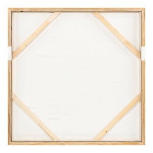 Moe's Home Nightingale Framed Painting: Evoke Tranquil Serenity With Textured Art Inspired By Nocturnal Whispers Multicolor Acrylic Paint On Parchment,Solid Pine Frame Wp-1323-37