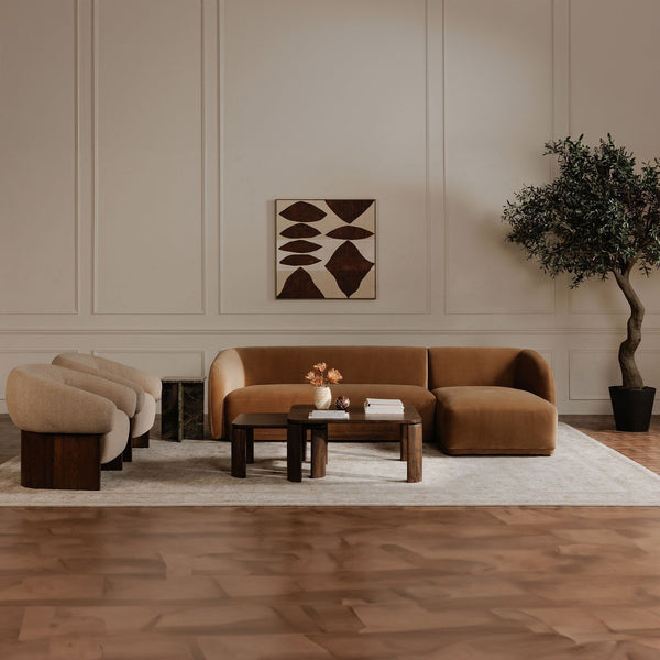 Moe's Home Amada Framed Painting - Elegant Modern Abstract Art With Textured Acrylic And Warm Red Hues Multicolor Acrylic Paint On Canvas,Solid Pine Frame Wp-1324-37