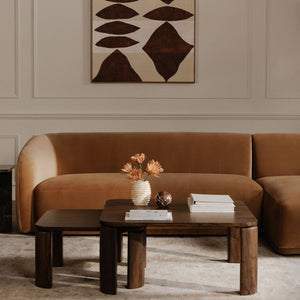 Moe's Home Amada Framed Painting - Elegant Modern Abstract Art With Textured Acrylic And Warm Red Hues Multicolor Acrylic Paint On Canvas,Solid Pine Frame Wp-1324-37