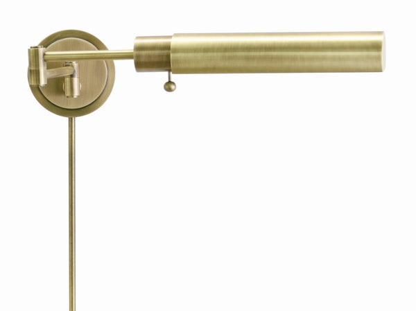 House Of Troy Home/Office Wall Swing Elegant Design For Stylish Spaces - Direct Wired Convenience For Versatility Antique Brass Metal Ws12-71-f
