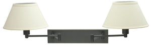 House Of Troy Home/Office Double Wall Swing Satin Nickel - Stylish, Direct Wired Solution For Modern Spaces Oil Rubbed Bronze Metal Ws14-2-91