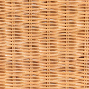 Bali & Pari Noura Handcrafted Rattan Stool with Tassel Detail for Boho Living
