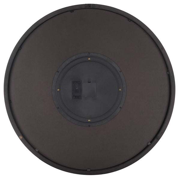 Safavieh Ephersyn Industrial Gear Wall Clock With Tempered Glass Face For Modern Living Spaces WS360901