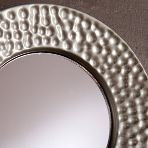 Safavieh Callari Hammered Iron Sphere Wall Mirrors Artisan 4 Piece Set For Modern Interiors WS6825