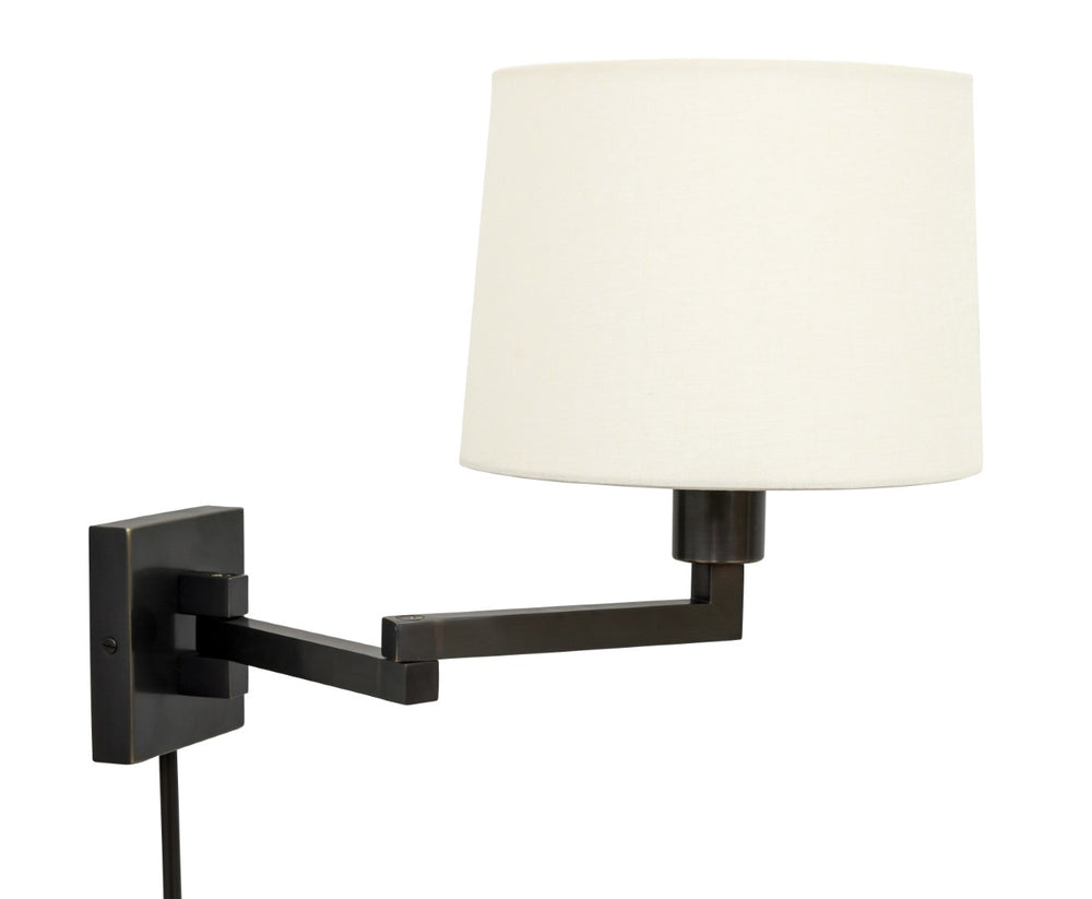 House Of Troy Wall Swing Arm In Oil Rubbed Bronze - Elegant Design For Versatile Lighting, Direct Wire Compatible Oil Rubbed Bronze Metal Ws720-ob