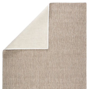 Jaipur Living Wisteria Jardin Wsr01 Handwoven Handmade 100% Polyester Solids Solid Outdoor Rug Taupe, Tan 100% Polyester Rug145794