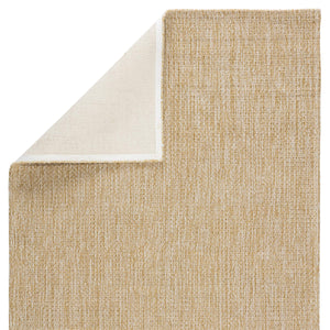 Jaipur Living Jaipur Living Jardin Handwoven Polyester Indoor Outdoor Rug for Patio or Room Ochre 5'X8' RUG145800