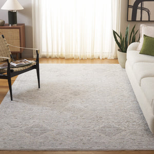 Safavieh Wisteria Exquisite Power Loomed Area Rug – Elegant Traditional Design For Stylish Home Decor Grey ,Ivory Polyester Wst608f-8