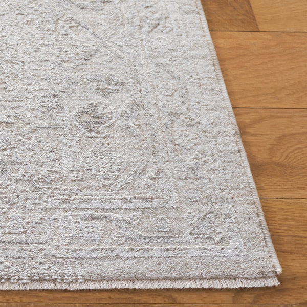 Safavieh Wisteria Traditional Area Rug – Elegant Power Loomed Design For Timeless Sophistication & Comfort Grey ,Ivory Polyester Wst610f-8