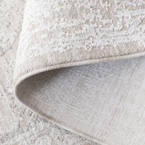 Safavieh Wisteria Traditional Area Rug – Elegant Power Loomed Design For Timeless Sophistication & Comfort Grey ,Ivory Polyester Wst610f-8