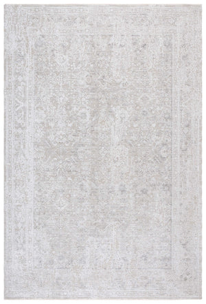 Safavieh Wisteria Traditional Area Rug – Elegant Power Loomed Design For Timeless Sophistication & Comfort Grey ,Ivory Polyester Wst610f-8