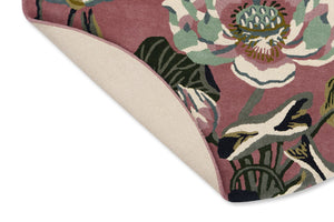 Brink & Campman Wedgewood Waterlily Red/Blue/Green/White 6'7"