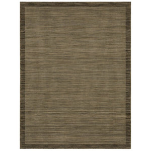 Oriental Weavers Warner Flatweave Wool Axminster Area Rug Warm Brown Tan Grid Indoor Accent 7'10" x 10'10" WWRN08240330ST