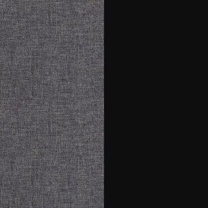 English Elm Sodano Modern Nightstand with Charging Station, 4 Drawers, USB Ports & Stylish Engineered Wood Top Charcoal Drawers/Black Frame WX-5L604-W-BK-GR-GG