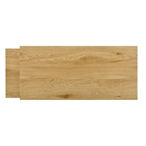 English Elm U_style Extendable Bar Sideboard with Wine Rack Stemware Holder Wheels and Drawer WY000492AAK