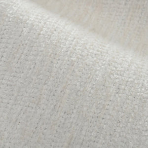 English Elm 109.4 Inch Semi Circular Chenille Sectional Sofa Deep Wraparound Seating for Living Rooms Beige WY000554AAA