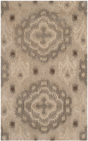 Safavieh Wyndham Hand-tufted Wool Area Rug - Artisanal Comfort & Elegant Design For Modern Living Spaces Silver Wool Pile Wyd153a-4