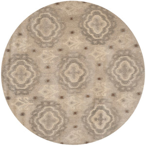 Safavieh Wyndham Hand-tufted Wool Area Rug - Artisanal Comfort & Elegant Design For Modern Living Spaces Silver Wool Pile Wyd153a-4