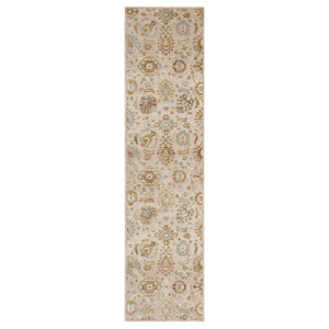 Whitehaven Beige 2' 6" x 10' Area Rug Karastan Rugs