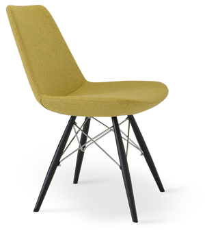 Soho Concept Amed Mw Dining Chair - Luxurious Camira Wool, 10-year Guarantee, Robust Metal Base, Elegant Design   Soho-concept-dining-chair-06261