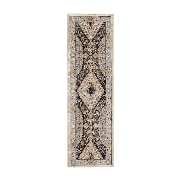 Karastan Rugs Zephyr Wiltshire Machine Woven Triexta Area Rug Oyster 2' 4" x 7' 10"