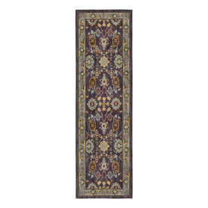 Wrath Eggplant 2' 4" x 7' 10" Area Rug Karastan Rugs