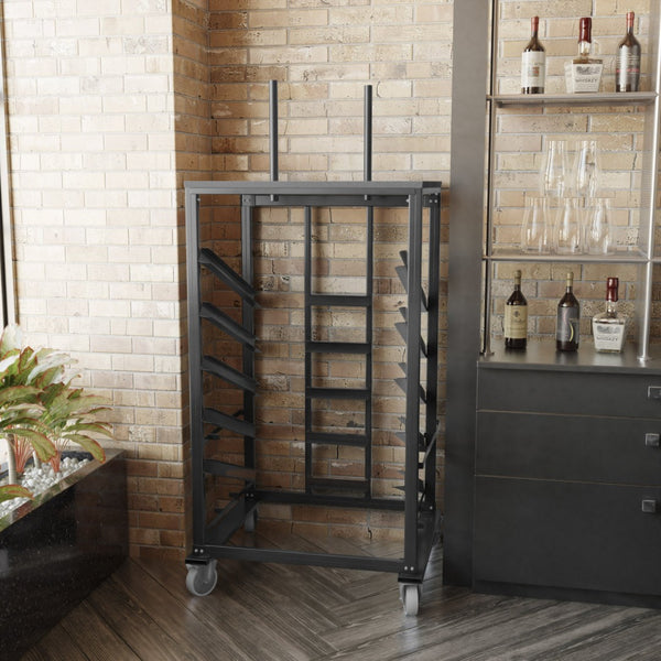 English Elm Neena Heavy-Duty Cocktail Table Dolly for 30" Round Tables - Efficient Transport & Safe Storage XA-30-COTA-DY-GG