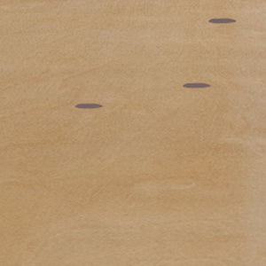 English Elm Fielder 48-Inch Round Heavy-Duty Birchwood Folding Table with Metal Edges for Events & Gatherings XA-48-BIRCH-M-GG