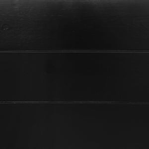 English Elm HERCULES 8' x 12'' Black Wash Solid Pine Folding Bench - Rustic Farmhouse Style for Home & Events XA-B-96X12-L-XLEGS-BW-GG