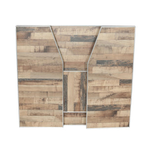 English Elm Amara Portable Foldable Bar for Events - Durable, Compact Design for Caterers and Home Entertainers Rustic Natural 4' XA-BAR-48-NAT-GG