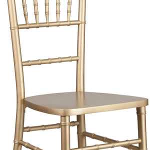 English Elm HERCULES Gold Wood Chiavari Barstool - Elegant, Stackable, and Durable for Events & Weddings XA-CH-BAR-GO-GG