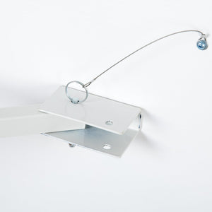 English Elm HERCULES Commercial Farmhouse Folding Table - Durable Solid Pine Design for Dining & Events, 10 Seats Antique Rustic White 9'L x 40"W XA-F-108X40-WH-GG