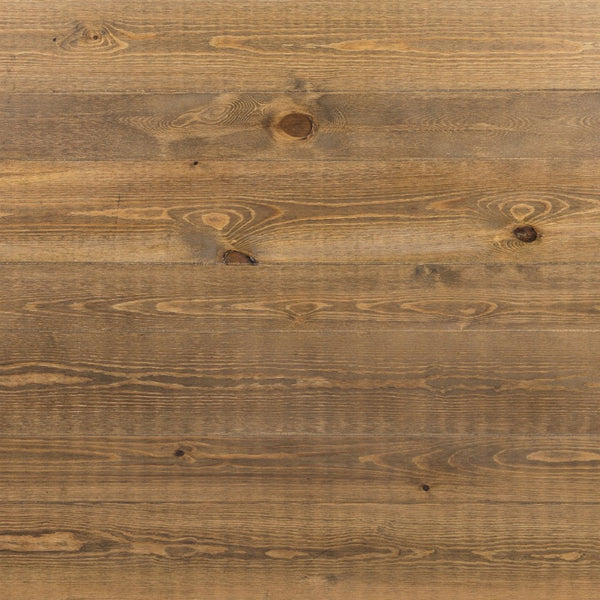 English Elm HERCULES Solid Pine Farm Dining Table - Rustic Charm for Family Gatherings and Everyday Use Antique Rustic 38"W x 60"L XA-F-60X38-GG