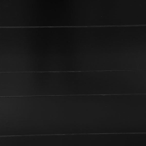 English Elm HERCULES 96" Farmhouse Folding Table - Solid Pine with Heavy-Duty Design for Dining & Events Black Wash 8'L x 40"W XA-F-96X40-BW-GG