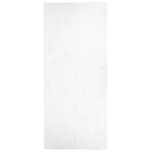 English Elm HERCULES 40" x 96" Folding Farm Table and Bench Set for Stylish Gatherings and Events Antique Rustic White 8'L x 40"W XA-FARM-5-WH-GG