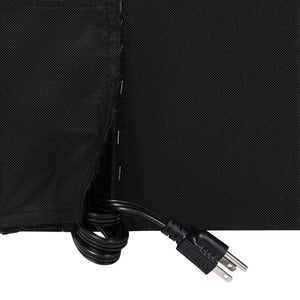 English Elm Adeline Contoured Headboard with Integrated Charging Station, Stylish Upholstery & Easy Installation White LeatherSoft Twin XH-8420P-T-WHTPU-GG