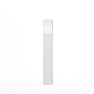 English Elm Adeline Contoured Headboard with Integrated Charging Station, Stylish Upholstery & Easy Installation White LeatherSoft Twin XH-8420P-T-WHTPU-GG