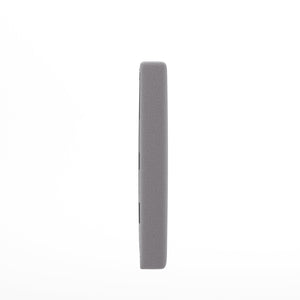 English Elm Hugo Upholstered Headboard with Integrated Charging Hub – Modern Faux Linen Design for Bedrooms Gray Twin XH-8461-T-GRY-GG