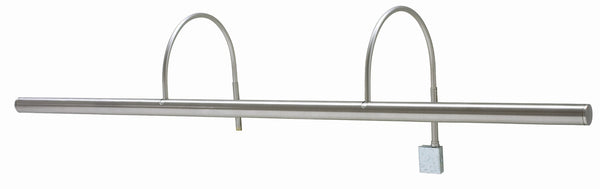 House Of Troy Slim-line 6" Plug-in Picture Lights – Elegant Accent Lighting Perfect For Art And Photography Display Satin Nickel Metal Xl36-52