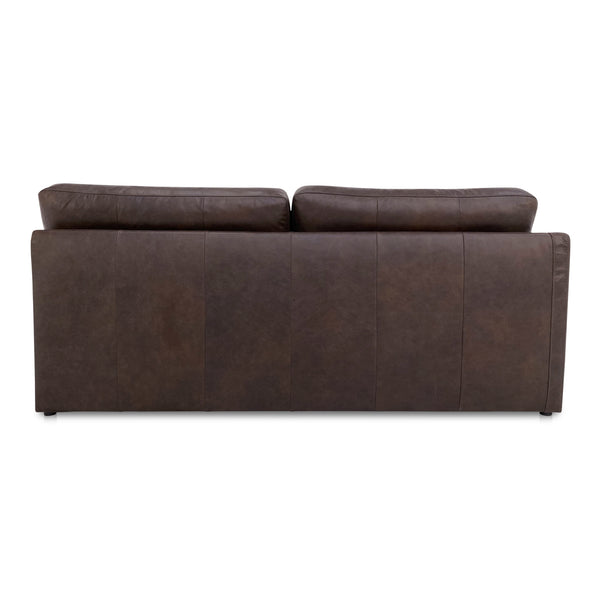 Moe's Home Thurlow Modular Sectional Sofa In Espresso Brown Leather – Timeless Comfort With Modern Elegance Brown Upholstery, 100% Top Grain Leather,High Density Foam,Fiber And Feather Fill Xq-1016-20