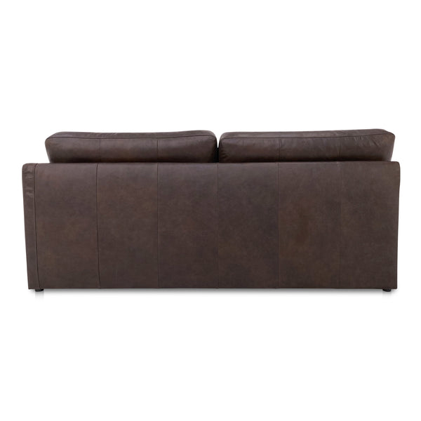 Moe's Home Thurlow Modular Sectional Sofa In Espresso Brown Leather – Timeless Comfort With Modern Elegance Brown Upholstery, 100% Top Grain Leather,High Density Foam,Fiber And Feather Fill Xq-1017-20