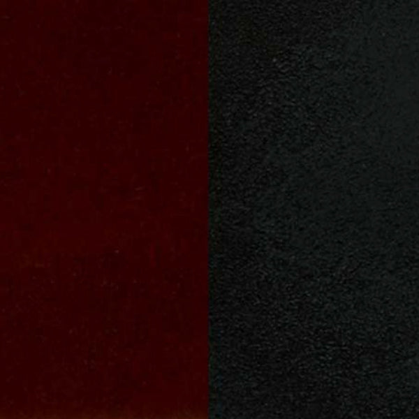 English Elm HERCULES Series Durable Swivel Barstool with Ladder Back Design for Restaurants and Home Use Mahogany Wood Seat/Black Metal Frame XU-6F8B-LADSWVL-MAHW-GG