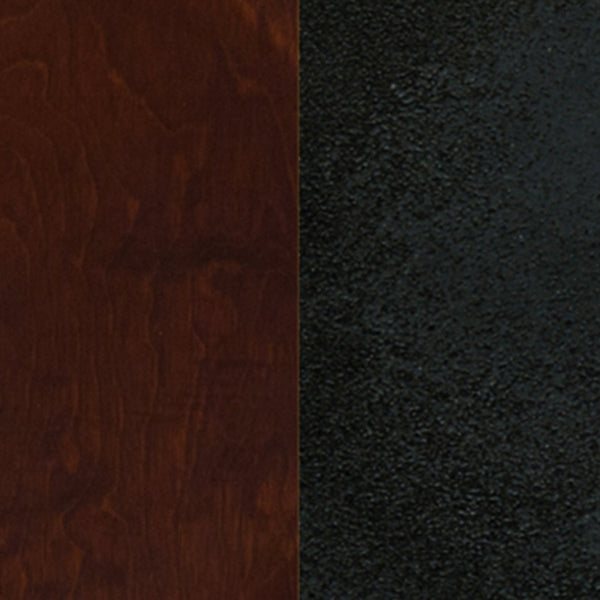 English Elm HERCULES Heavy-Duty Metal Barstool with Comfortable Padded Seating for Restaurants and Lounges Walnut Wood Seat/Black Metal Frame XU-6F8BXBK-BAR-WALW-GG