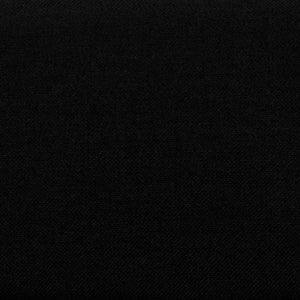 English Elm HERCULES 500 lb. Capacity Heavy-Duty Stacking Chair with Rugged Sled Base for Versatile Comfort Black Fabric/Chrome Frame XU-8700-CHR-B-30-GG