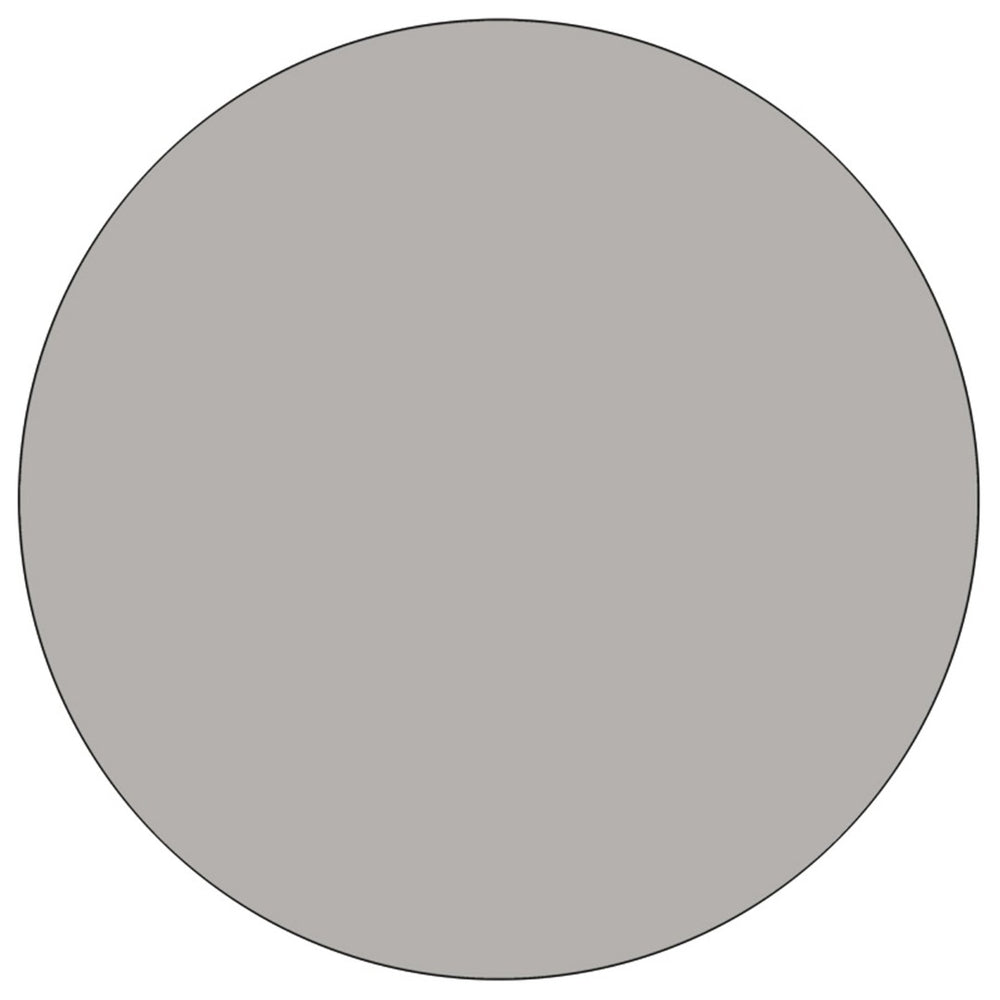 English Elm Wren Mobile Activity Table - Durable High-Pressure Laminate, Adjustable Height, Perfect for Collaboration Gray 48" Round XU-A48-RND-GY-H-A-CAS-GG