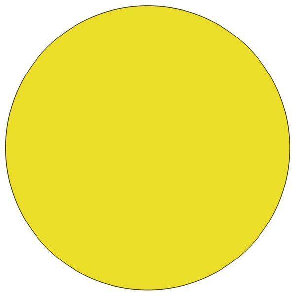 English Elm Wren Activity Table for Kids - Adjustable Height, Durable Laminate Top, Perfect for Classroom Use Yellow 48" Round XU-A48-RND-YEL-H-P-GG